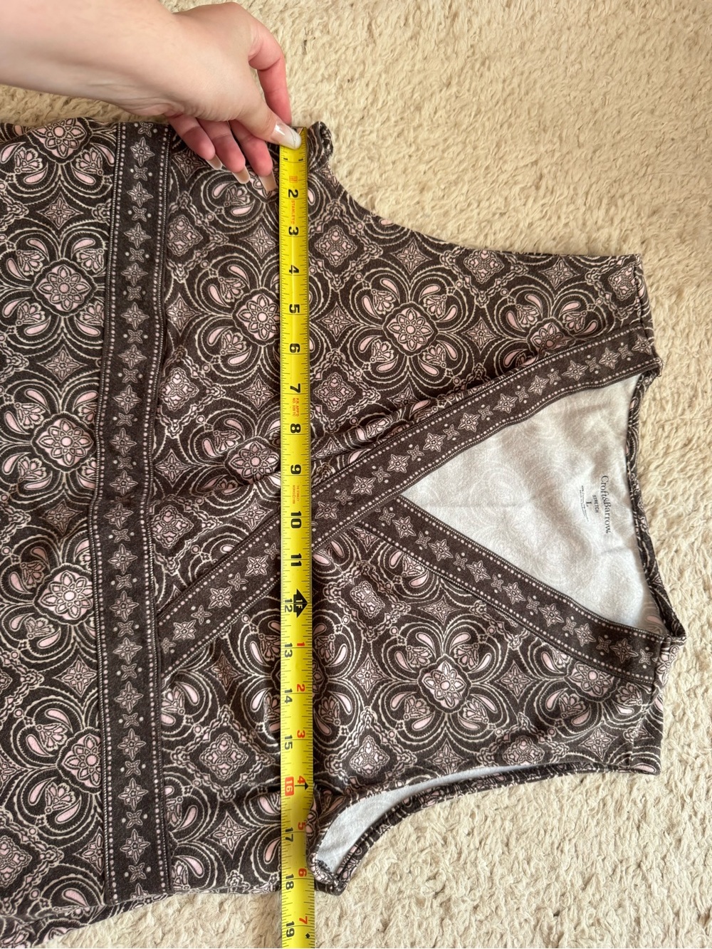 5/$20 Croft & barrow top - Picture 2 of 4